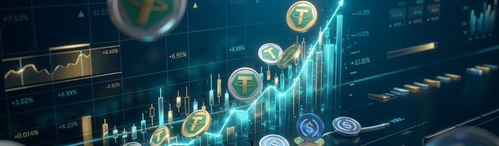 crecimiento de las stablecoins