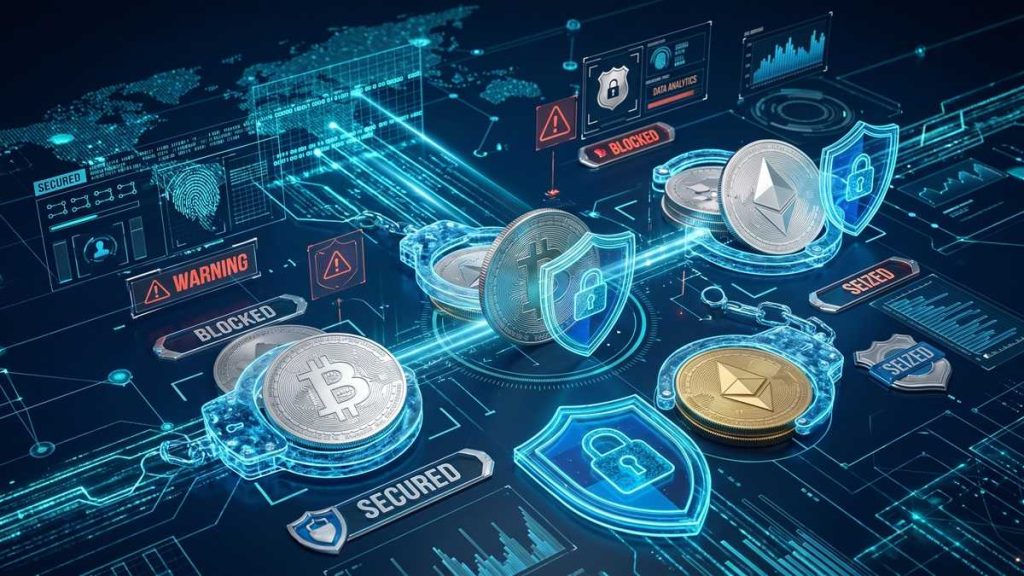 medidas cautelares contra 30 sospechosos vinculados a un presunto esquema de lavado de criptomonedas