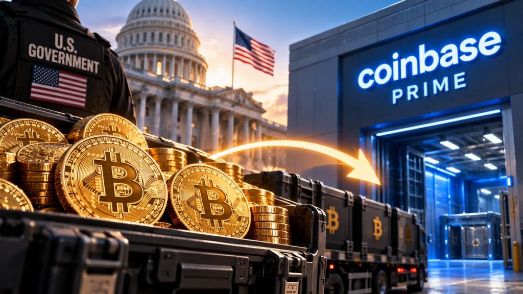 El Gobierno de EE.UU. transfiere $770 millones en Bitcoin incautados a Coinbase Prime
