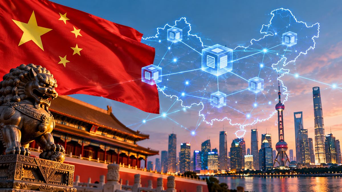China presenta un plan quinquenal para completar su infraestructura nacional de blockchain en 2030
