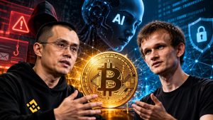 Changpeng Zhao y Vitalik Buterin advierten sobre los riesgos de la IA para Bitcoin