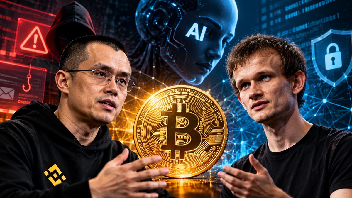 Changpeng Zhao y Vitalik Buterin advierten sobre los riesgos de la IA para Bitcoin
