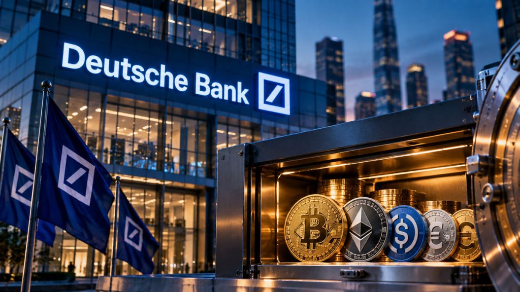 Deutsche Bank prepara un servicio regulado de custodia cripto para clientes institucionales
