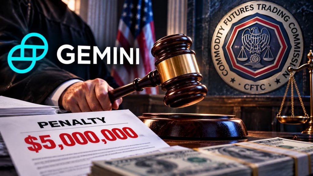 Juez mantiene la multa de $5 millones contra Gemini pese a la petición conjunta con la CFTC