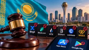 Un tribunal de Kazajistán ordena restricciones contra seis plataformas cripto sin licencia