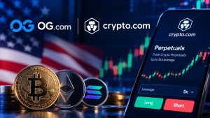 OG.com y Crypto.com lanzan contratos perpetuos de criptomonedas regulados para traders de EE.UU.