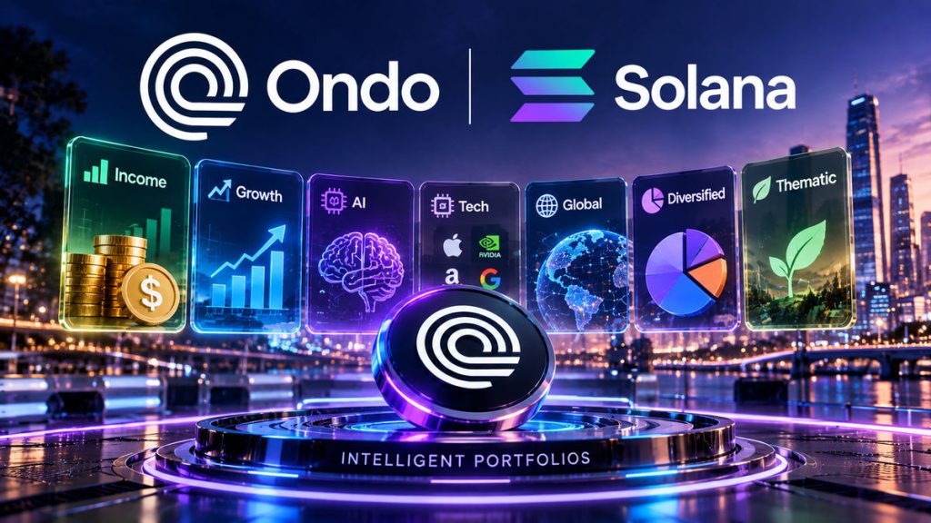 Ondo Finance lanza carteras inteligentes en Solana y amplía el acceso a activos tokenizados