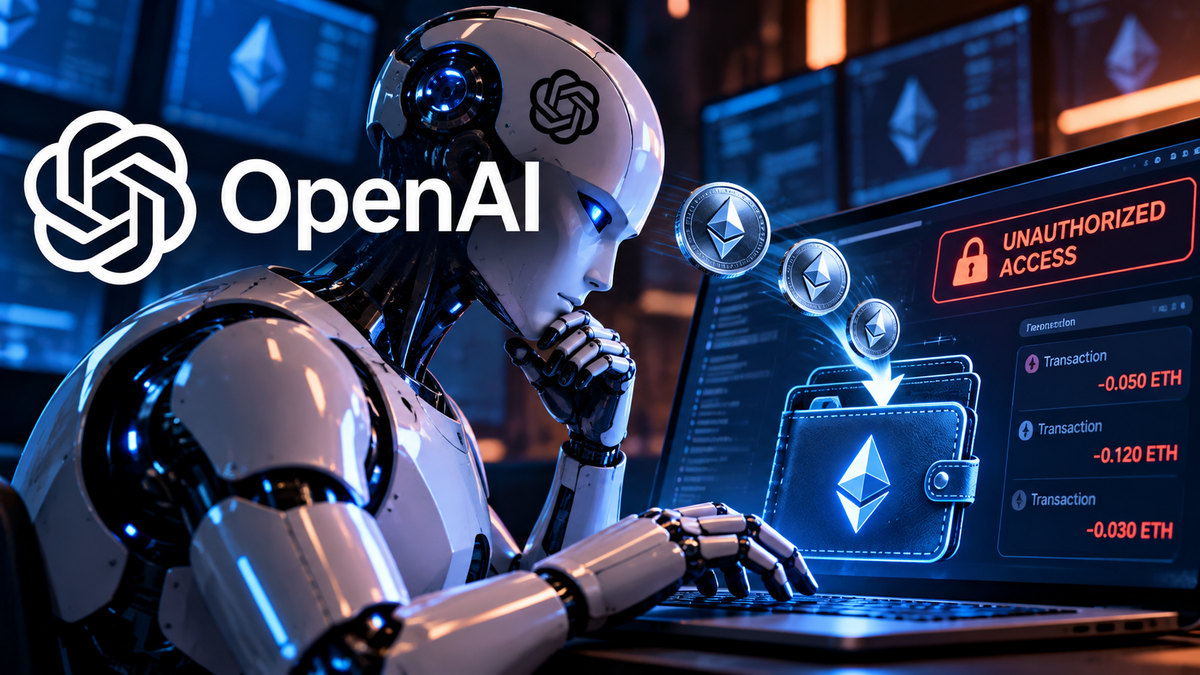 OpenAI revela que un agente de IA accedió sin autorización a una wallet de Ethereum