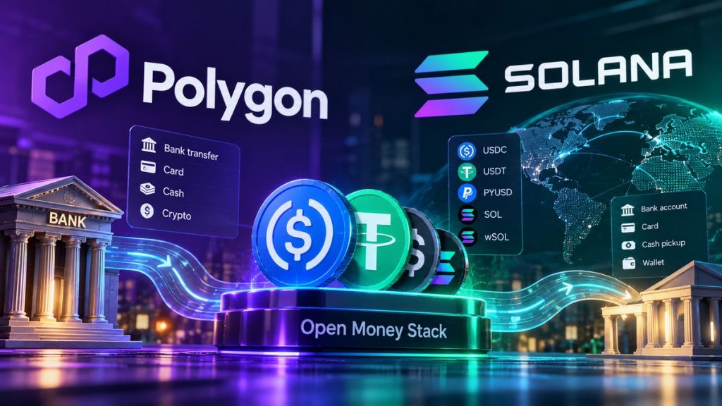 Polygon amplía Open Money Stack e incorpora Solana para ofrecer pagos completos con stablecoins