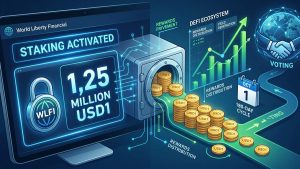 World Liberty Financial activa el staking de WLFI con un fondo de 1,25 millones de USD1