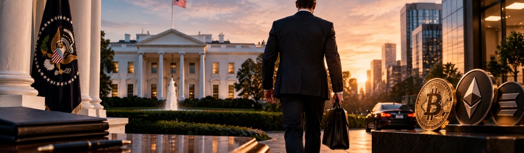 Patrick Witt dejará la dirección ejecutiva del Consejo Cripto de la Casa Blanca