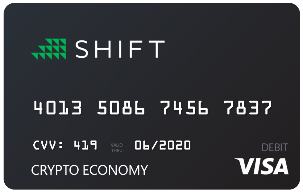 tarjeta de debito shift para pagar con bitcoin