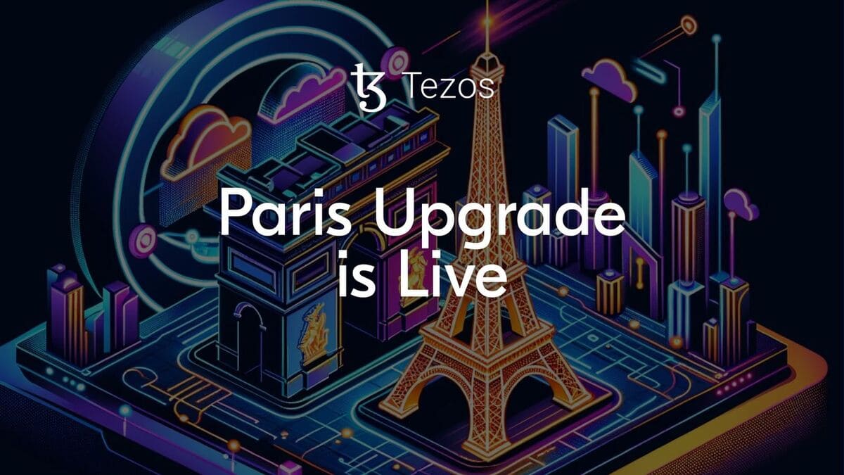 Tezos Map La Actualización Paris de Tezos se Activa: Ahora Más rápida y Económica ...