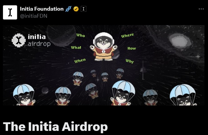Initia Letau Initia Completa su Fase de Testnet y Anuncia un Airdrop Masivo de ...