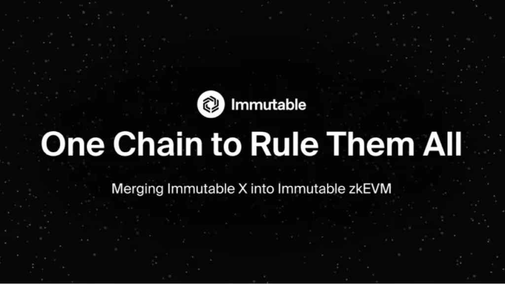 Immutable Anuncia la Fusión de Immutable X y zkEVM en una Cadena ...