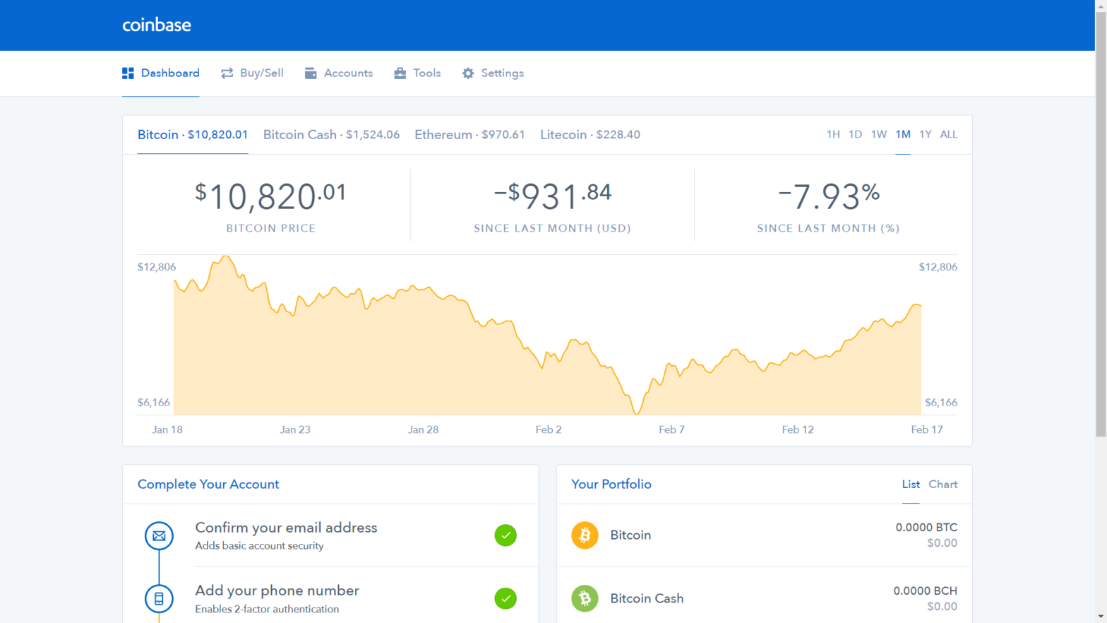 How to set up your Coinbase wallet to save your Bitcoin ...