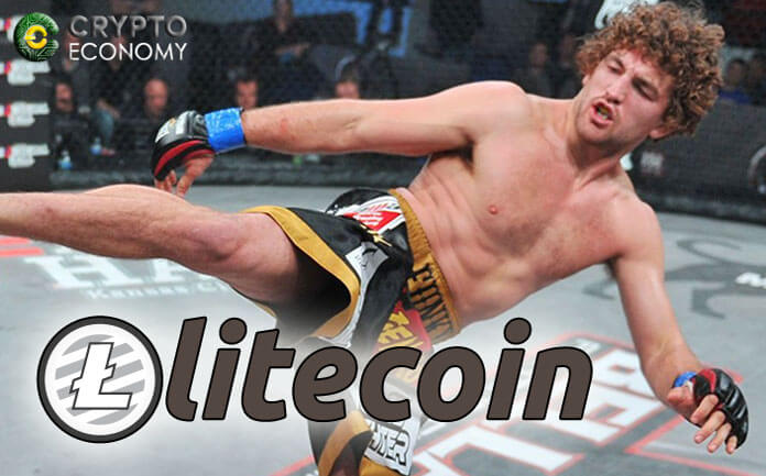 Former Olympic Wrestler Ben Askren Appreciates Litecoin [LTC] for Sponsorship Ahead of UFC 235