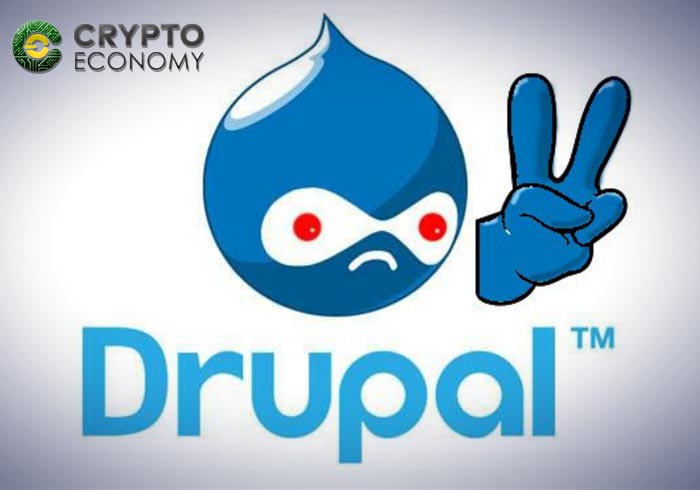 drupal crypto hack