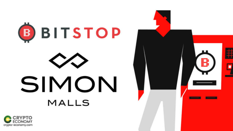 Bitstop Logo Bitcoin ATM Company Bitstop Partners with Shopping Malls Operator Simon ...