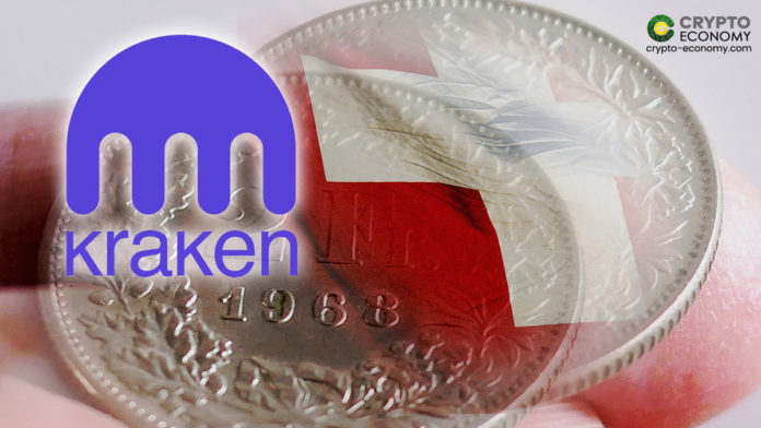 Kraken Exchange Now Supports Trades in the Swiss Franc (CHF)