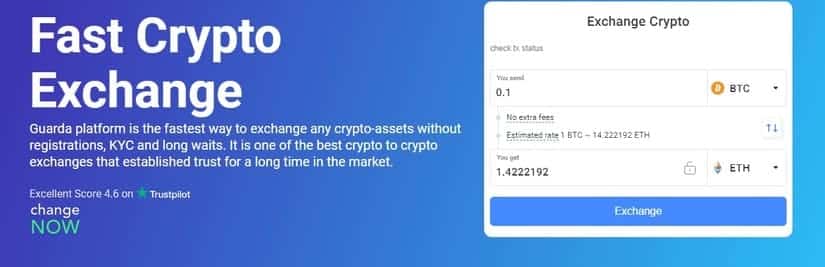 guarda exchange 