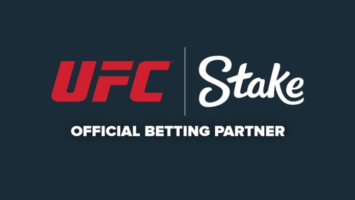UFC® NAMES STAKE.COM FIRST-EVER OFFICIAL BETTING PARTNER IN LATIN AMERICA AND ASIA