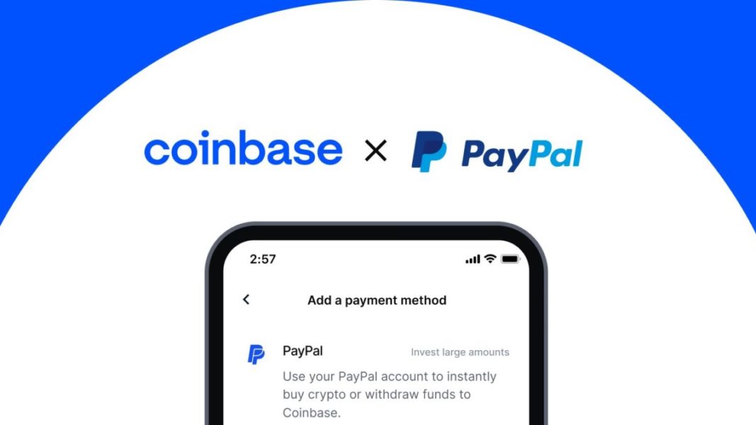 Coinbase Enables US Users To Purchase Crypto With PayPal - Crypto Economy