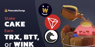 PancakeSwap Adds TRON, WINkLink and BitTorrent to Syrup Pool
