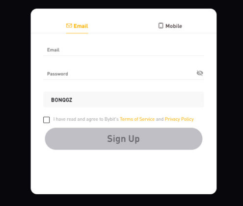 bybit exchange login