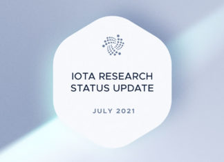 IOTA Published Research Status Update for July 2021