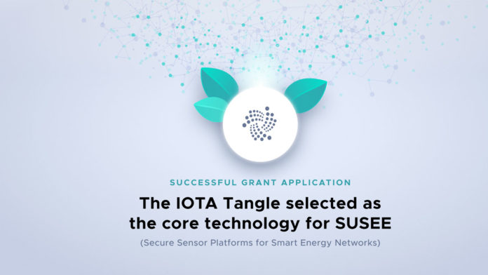 SUSEE Selected IOTA Tangle to Manage Large Scale Sensor Networks