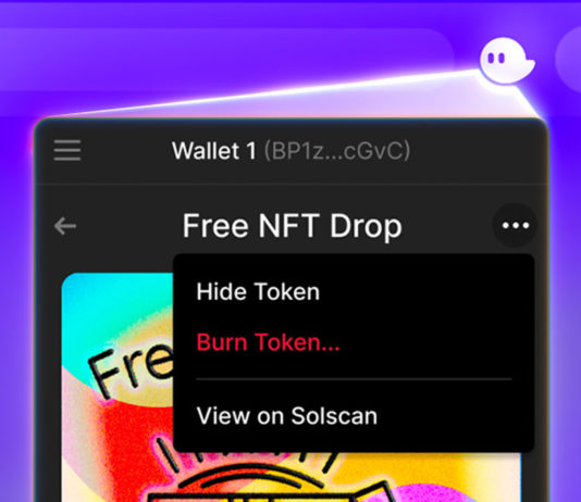 Phantom Wallet Allows Burning of Unwanted NFTs