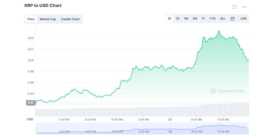 XRP Price Pumps 25%, Here's Why