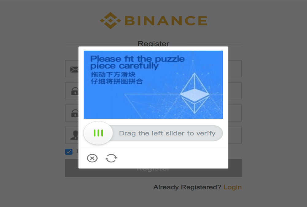 security binance puzzle