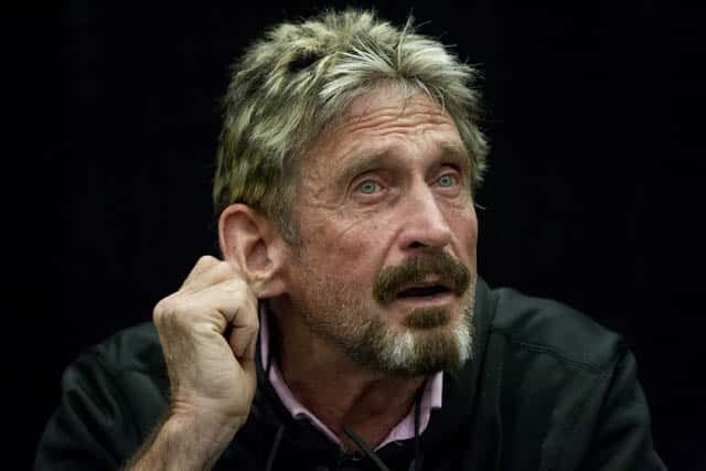 McAfee prediction bitcoin