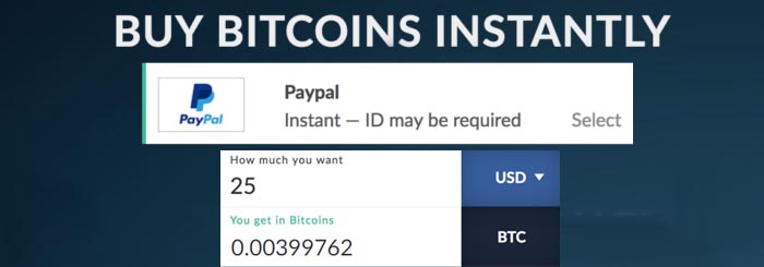 bitcoin by paypal on paxful