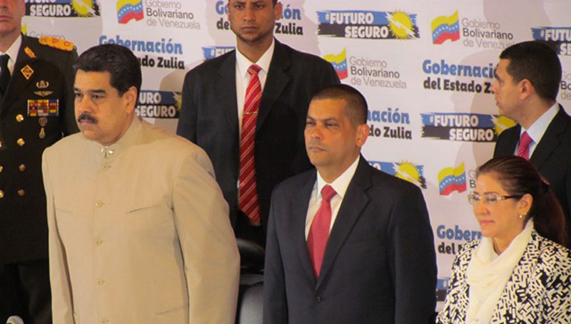 Omar Prieto and Maduro promote cryptocurrency mining farm
