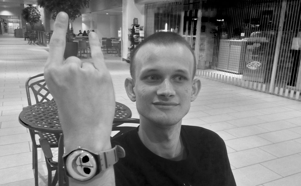 Vitalik is angry with those who boast of wealth