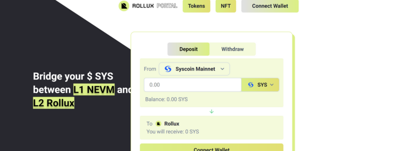 The Strength of Rollux: Bitcoin backed, Syscoin driven